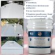 Countryman Coatings 100% Silicone Roof Coating - Restore Your Roof in a Day - Seal Leaks, Cracks, Seams, Penetrations - Adheres to All Surfaces (4.75 Gallon, White)