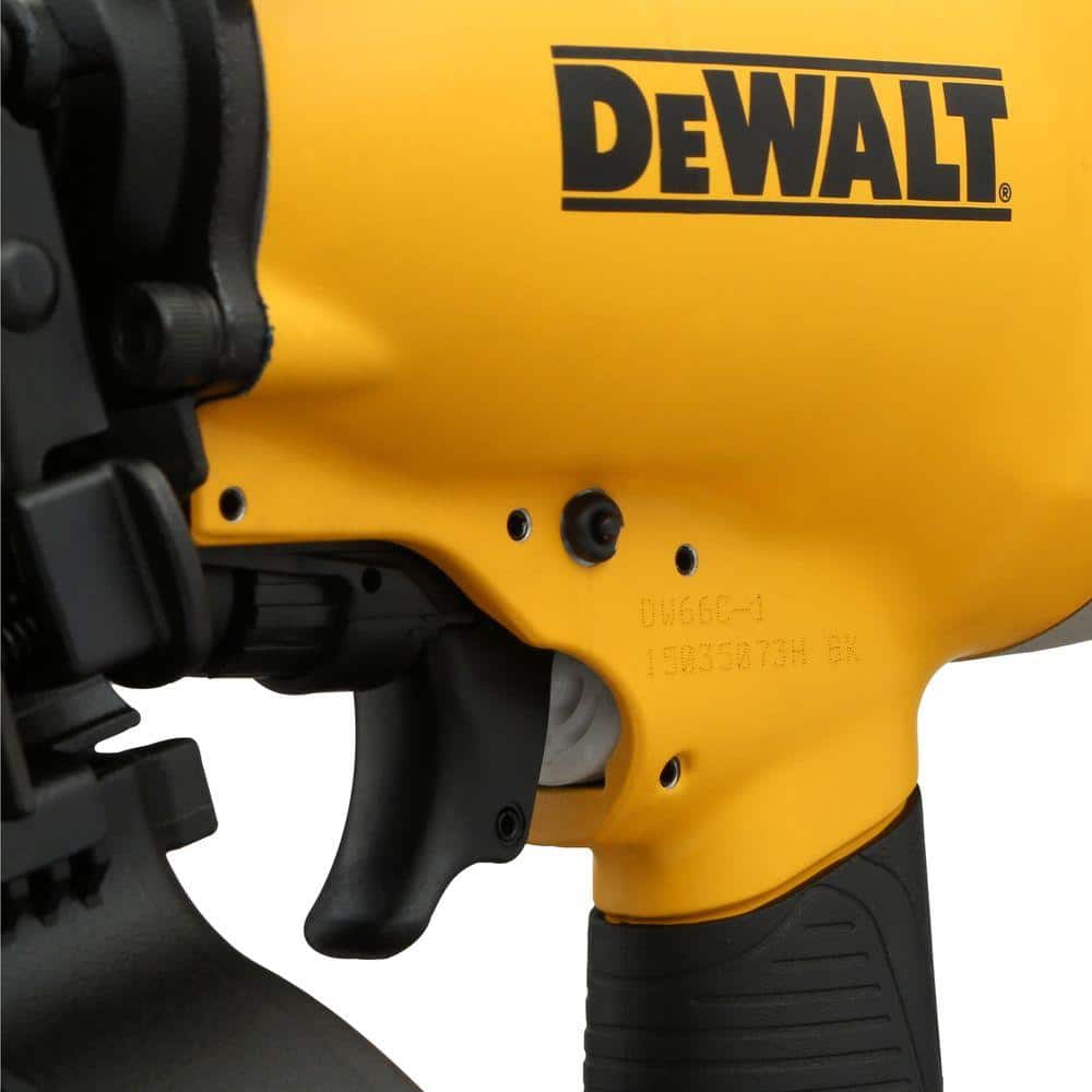 DEWALT Pneumatic 15-Degree Coil Corded Siding Nailer DW66C-1 DEWALT Pneumatic 15-Degree Coil Corded Siding Nailer DW66C-1