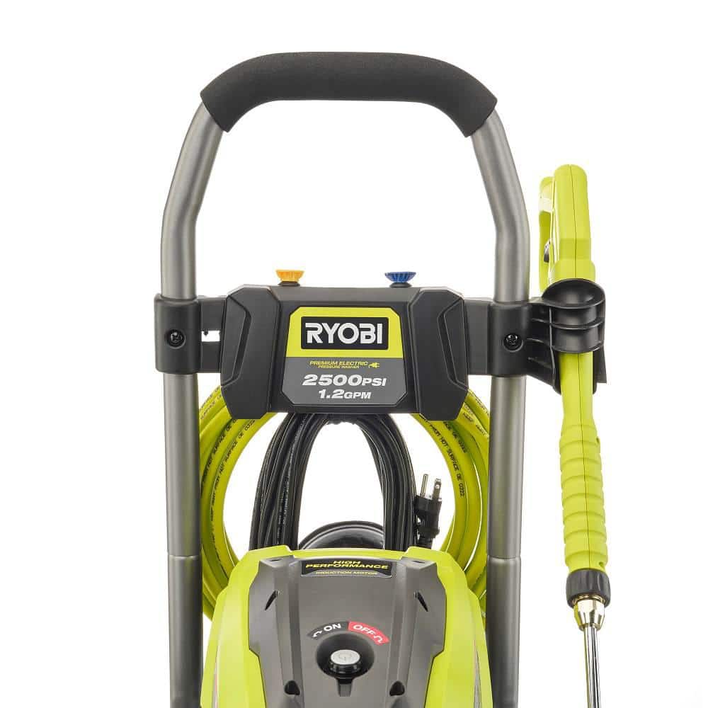 RYOBI 2500 PSI 1.2 GPM High Performance Cold Water Electric Pressure Washer RY142500 RYOBI 2500 PSI 1.2 GPM High Performance Cold Water Electric Pressure Washer RY142500