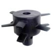 Chapin 82088B 80-Pound Professional Sure Spread Ice Melt and Salt Spreader with Baffles 82088B