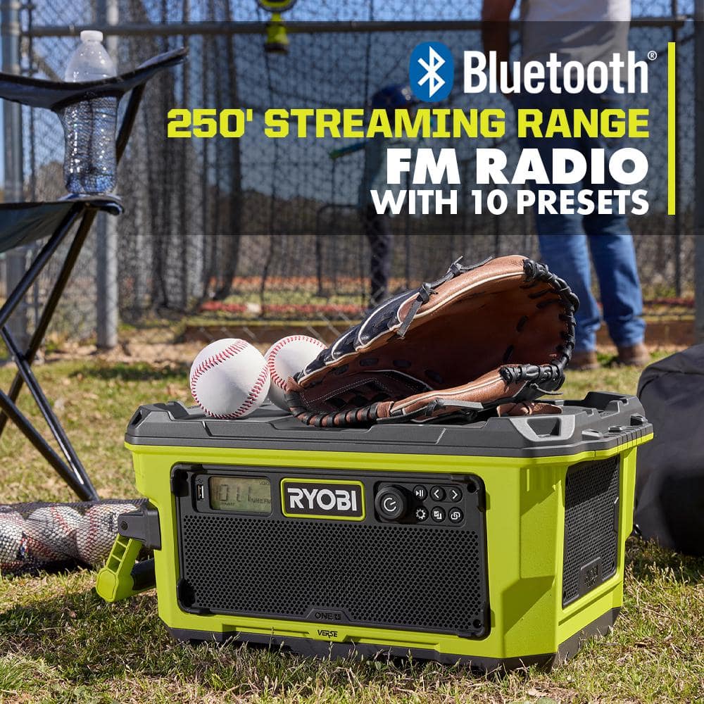 RYOBI ONE+ 18V Hybrid VERSE LINK Stereo (Tool Only) PCL601B RYOBI ONE+ 18V Hybrid VERSE LINK Stereo (Tool Only) PCL601B