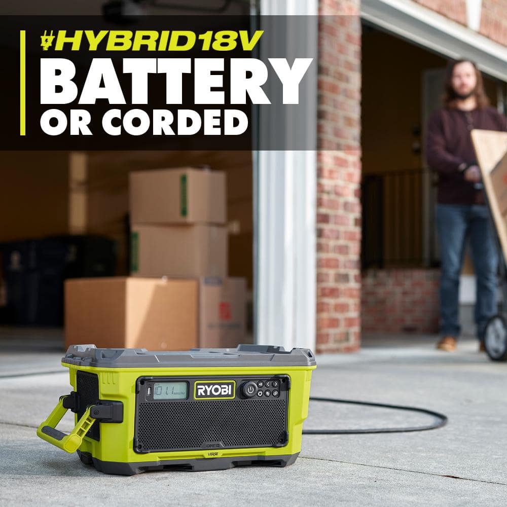 RYOBI ONE+ 18V Hybrid VERSE LINK Stereo (Tool Only) PCL601B RYOBI ONE+ 18V Hybrid VERSE LINK Stereo (Tool Only) PCL601B