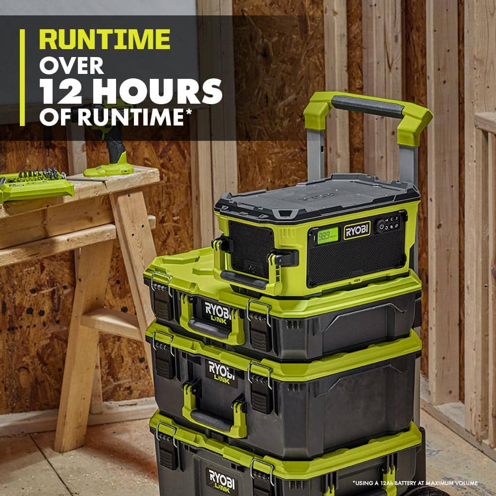 RYOBI ONE+ 18V Hybrid VERSE LINK Stereo (Tool Only) PCL601B RYOBI ONE+ 18V Hybrid VERSE LINK Stereo (Tool Only) PCL601B