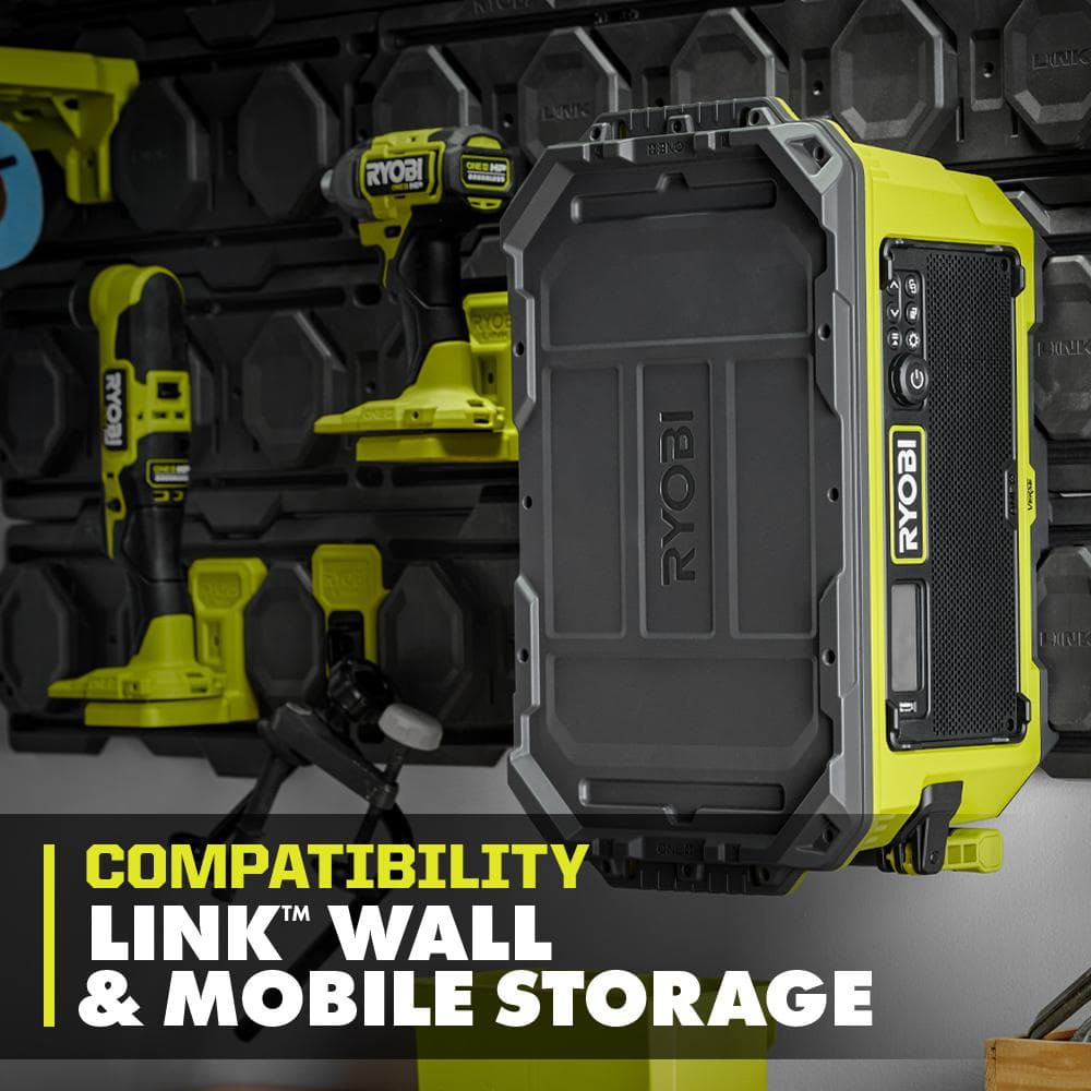 RYOBI ONE+ 18V Hybrid VERSE LINK Stereo (Tool Only) PCL601B RYOBI ONE+ 18V Hybrid VERSE LINK Stereo (Tool Only) PCL601B