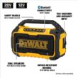 DEWALT 20V MAX Lithium-Ion Cordless Bluetooth Speaker with POWERSTACK 1.7 Ah Battery Pack and Charger DCR010WDCBP034C DEWALT 20V MAX Lithium-Ion Cordless Bluetooth Speaker with POWERSTACK 1.7 Ah Battery Pack and Charger DCR010WDCBP034C