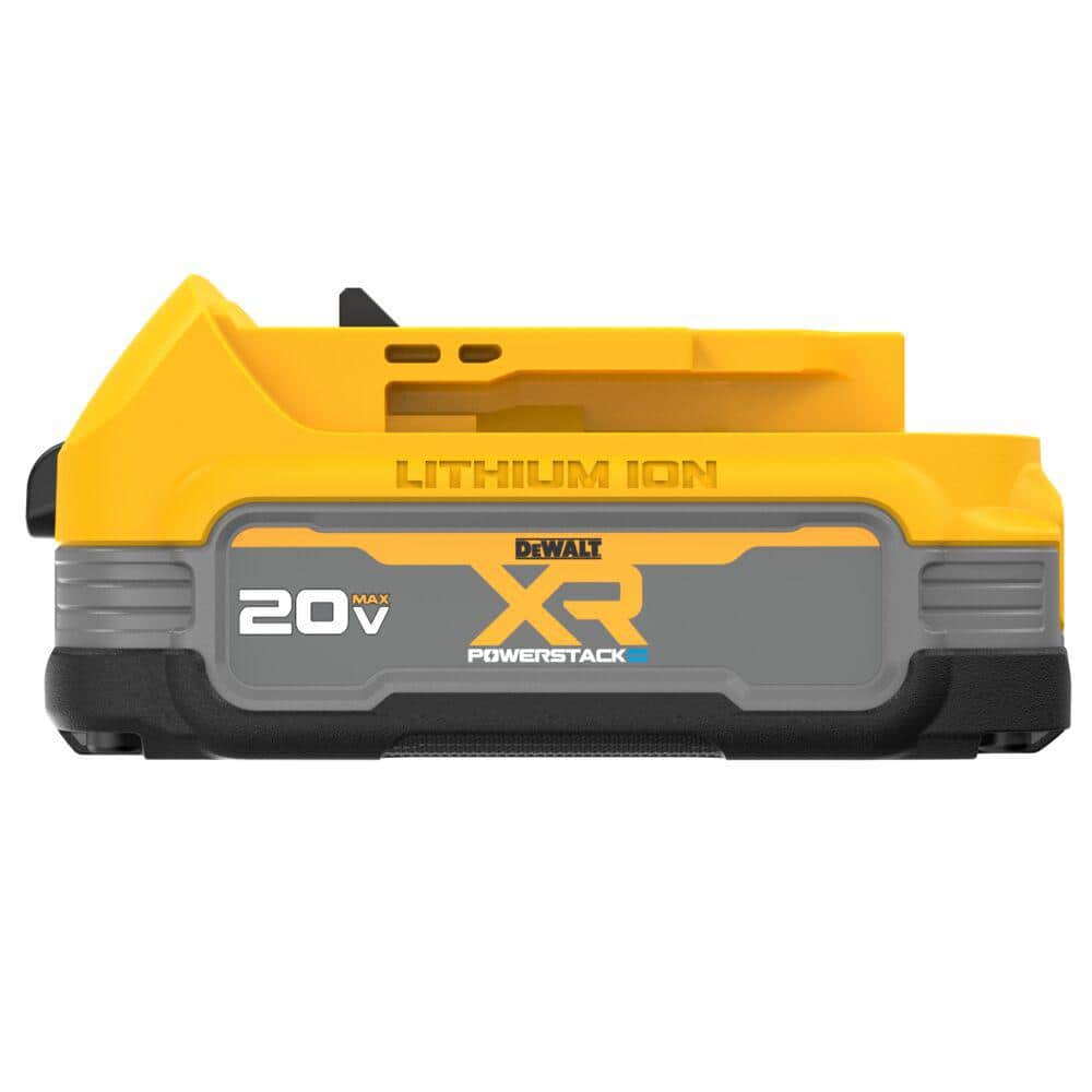 DEWALT 20V MAX Lithium-Ion Cordless Bluetooth Speaker with POWERSTACK 1.7 Ah Battery Pack and Charger DCR010WDCBP034C DEWALT 20V MAX Lithium-Ion Cordless Bluetooth Speaker with POWERSTACK 1.7 Ah Battery Pack and Charger DCR010WDCBP034C