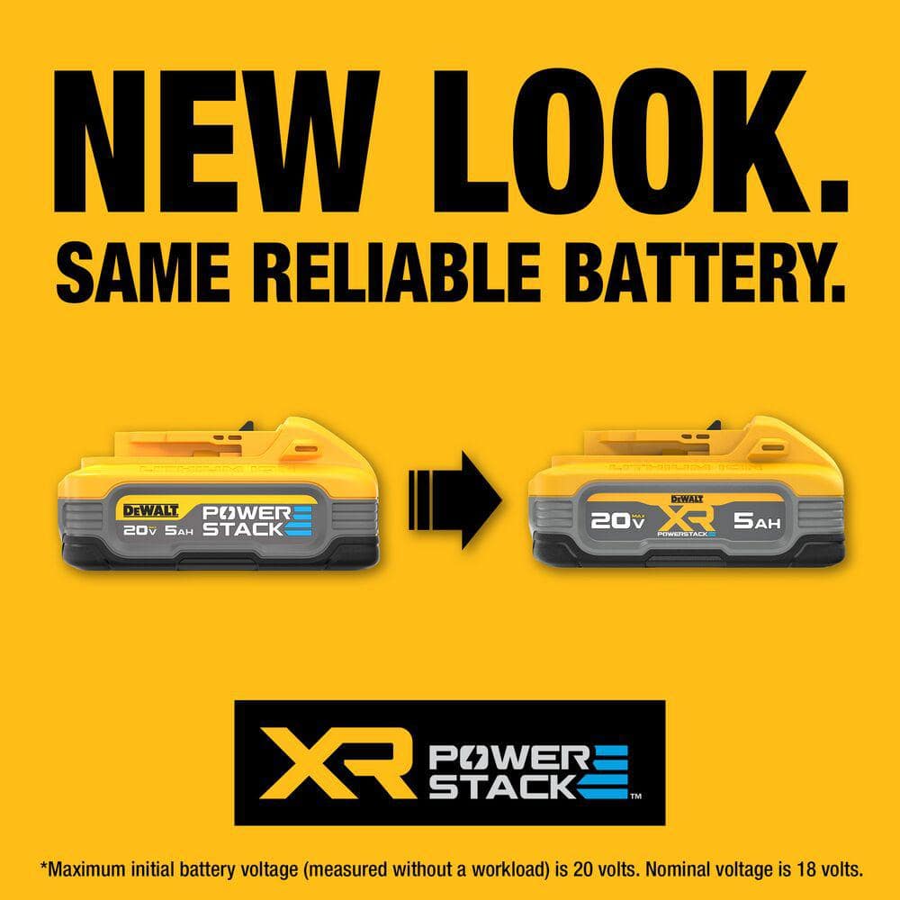 DEWALT 20V MAX Lithium-Ion Cordless Bluetooth Speaker with POWERSTACK 1.7 Ah Battery Pack and Charger DCR010WDCBP034C DEWALT 20V MAX Lithium-Ion Cordless Bluetooth Speaker with POWERSTACK 1.7 Ah Battery Pack and Charger DCR010WDCBP034C