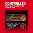 Milwaukee M18 FUEL 18V Lithium-Ion Brushless Cordless 1/2 in.-1 in. Steel Pipe Cutter 3469-20 Milwaukee M18 FUEL 18V Lithium-Ion Brushless Cordless 1/2 in.-1 in. Steel Pipe Cutter 3469-20