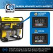 Champion Power Equipment 1500/1200-Watt Recoil Start Gasoline Powered RV Ready Portable Generator with CO Shield 201285