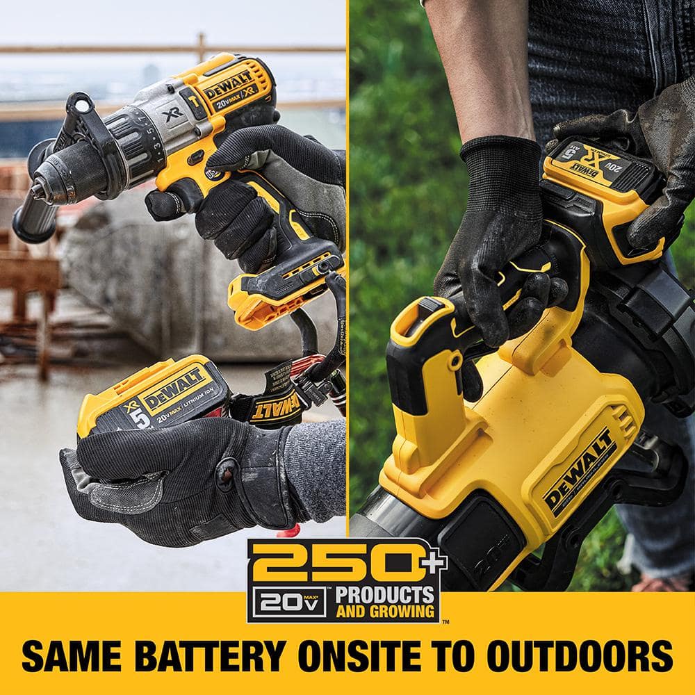 DEWALT 20V MAX 22 in. Cordless Battery Powered Pole Hedge Trimmer Kit with (1) 4 Ah Battery & Charger DCPH820M1
