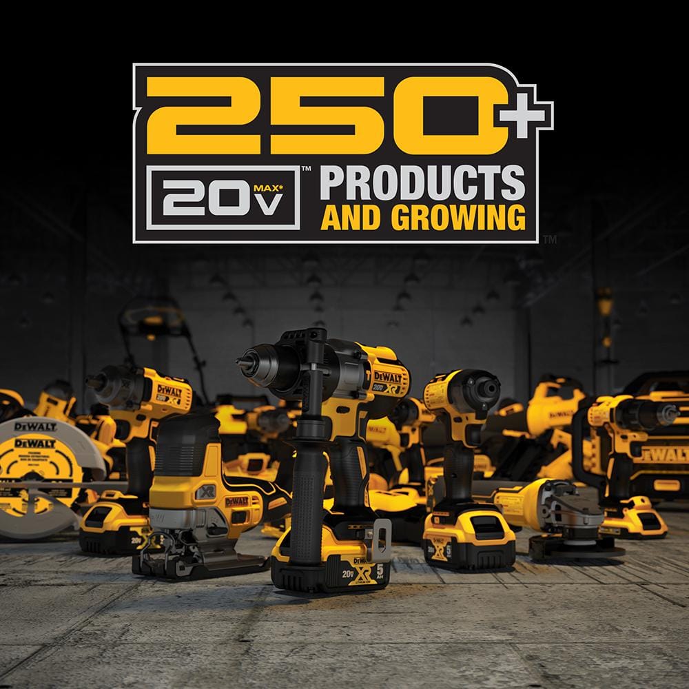 DEWALT 20V MAX 22 in. Cordless Battery Powered Pole Hedge Trimmer Kit with (1) 4 Ah Battery & Charger DCPH820M1
