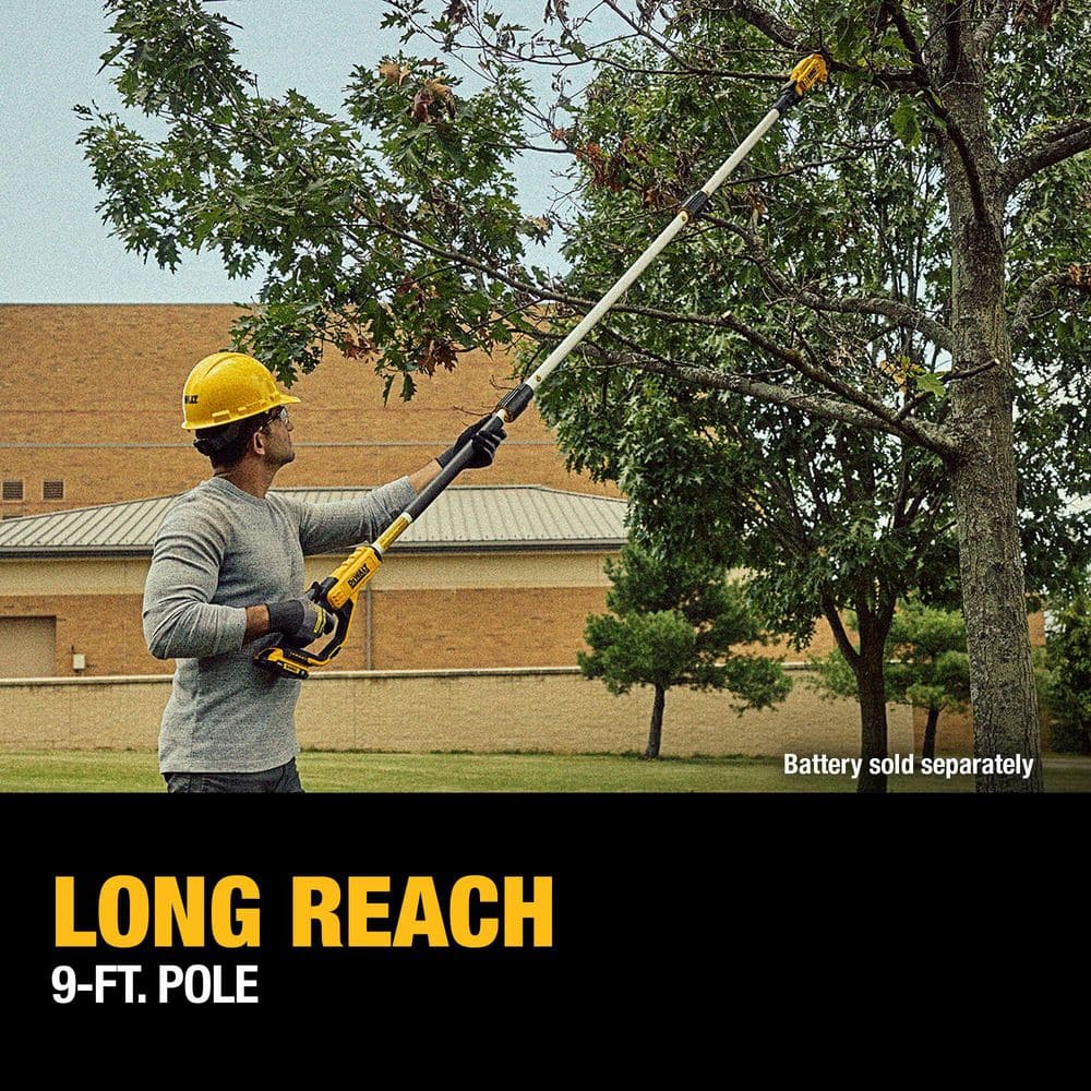 DEWALT 20V MAX Cordless Battery Powered Pole Pruner (Tool Only) DCPPR320B