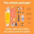 Retrospec Weekender Inflatable Stand Up Paddle Board Includes Paddle, Pump, and Accessories 10’6” Lightweight iSUP, Coral Foam Retrospec Weekender Inflatable Stand Up Paddle Board Includes Paddle, Pump, and Accessories 10’6” Lightweight iSUP, Puncture Resistant Inflatable Paddle Board for Adults