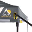 GCI Outdoor LevrUp Pop Up Canopy Tent, 10x10, Mercury Gray