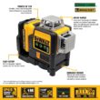 DEWALT 12V MAX Lithium-Ion 100 ft. Green Self-Leveling 3-Beam 360 Degree Laser Level with 2.0Ah Battery, Charger and Case DW089LG