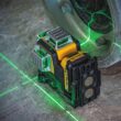 DEWALT 12V MAX Lithium-Ion 100 ft. Green Self-Leveling 3-Beam 360 Degree Laser Level with 2.0Ah Battery, Charger and Case DW089LG
