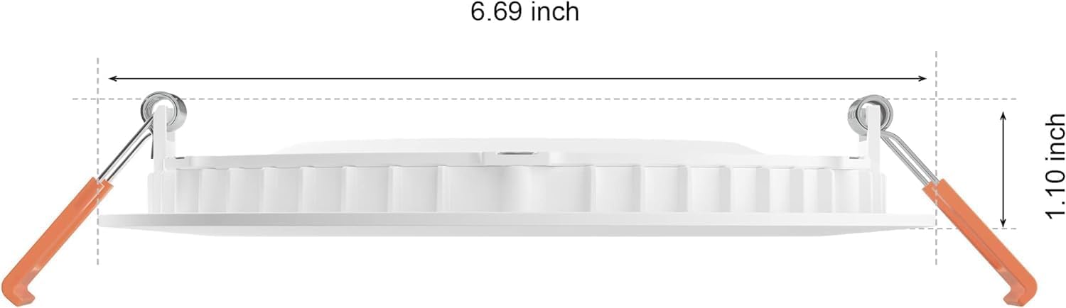 Philips Hue Smart Slim 5/6 Inch LED Downlight - White and Color Ambiance Color-Changing Light - 6 Pack Philips Hue Smart Slim 5/6 Inch LED Downlight - White and Color Ambiance Color-Changing Light - 6 Pack - 1200LM - Indoor - Control with Hue App - Works with Alexa, Google Assistant and Apple Homekit