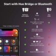 Philips Hue Smart Slim 5/6 Inch LED Downlight - White and Color Ambiance Color-Changing Light - 6 Pack Philips Hue Smart Slim 5/6 Inch LED Downlight - White and Color Ambiance Color-Changing Light - 6 Pack - 1200LM - Indoor - Control with Hue App - Works with Alexa, Google Assistant and Apple Homekit