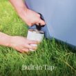BrüMate BrüTank Wheeled Hard Cooler with Built-in Drink Dispenser Tank and Tap | 55qt. - White BrüMate BrüTank Wheeled Hard Cooler with Built-in Drink Dispenser Tank and Tap | Perfect for Beach, Tailgating, Drinks, Camping, Sports Games, Parties and More