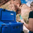 Blue Coolers Ice Vault – 60 Quart Roto-Molded Ice Cooler (Large Ice Chest Holds Ice up to 10 Days)