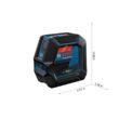 Bosch 165 ft. Green Combination Laser Level Self Leveling with VisiMax Technology, Fine Adjustment Mount & Hard Carrying Case GCL100-40G Bosch 165 ft. Green Combination Laser Level Self Leveling with VisiMax Technology, Fine Adjustment Mount & Hard Carrying Case GCL100-40G