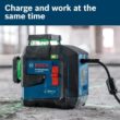 Bosch 260 ft. Green Self Leveling Line Laser Level, Fine Adjustment Mount and Hard Carrying Case GLL300-42GL