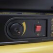 DEWALT Heavy Duty 215,000 BTU Yellow Forced Air Kerosene Outdoor Space Heater (6,500 sq. ft. Heating Area) DXH215HD
