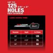 Milwaukee M18 FUEL 18V Lithium-Ion Brushless 1 in. Cordless SDS-Plus Rotary Hammer Kit with Two 6.0 Ah Batteries, Hard Case 2912-22