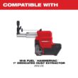 Milwaukee M18 FUEL 18V Lithium-Ion Brushless 1 in. Cordless SDS-Plus Rotary Hammer Kit with Two 6.0 Ah Batteries, Hard Case 2912-22
