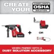 Milwaukee M18 FUEL 18V Lithium-Ion Brushless 1 in. Cordless SDS-Plus Rotary Hammer Kit with Two 6.0 Ah Batteries, Hard Case 2912-22