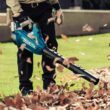 Makita 120 MPH 473 CFM 18V x2 (36V) LXT Lithium-Ion Brushless Cordless Leaf Blower Kit with 4 5.0 Ah Batteries XBU02PT1