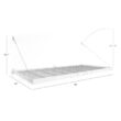 NewAge Products Pro Series 48 in. x 96 in. and 24 in. x 96 in. Steel Garage Wall Shelving (2-Pack) 40409