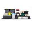 NewAge Products Pro Series 4ft. X 8ft. &nbsp;and 2ft. X 8ft. Wall Mounted Steel Shelf Set 2.0 in Black 40806