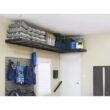 NewAge Products Pro Series 4ft. X 8ft. &nbsp;and 2ft. X 8ft. Wall Mounted Steel Shelf Set 2.0 in Black 40806