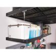 NewAge Products Pro Series 4ft. X 8ft. &nbsp;and 2ft. X 8ft. Wall Mounted Steel Shelf Set 2.0 in Black 40806