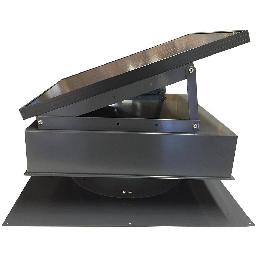 Remington Solar 30-Watt Gray Solar Powered Attic Fan SF30-GR Remington Solar 30-Watt Gray Solar Powered Attic Fan SF30-GR