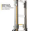 Gorilla 1,000 lbs. Capacity Convertible All Aluminum Hand Truck with Multi-Grip Power Handle, Wide Load Toe Plate Technology GHA2-10