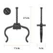 CAMO EdgeClip Hidden Deck Fastener (900-Count) 0344356 CAMO EdgeClip Hidden Deck Fastener (900-Count) 0344356
