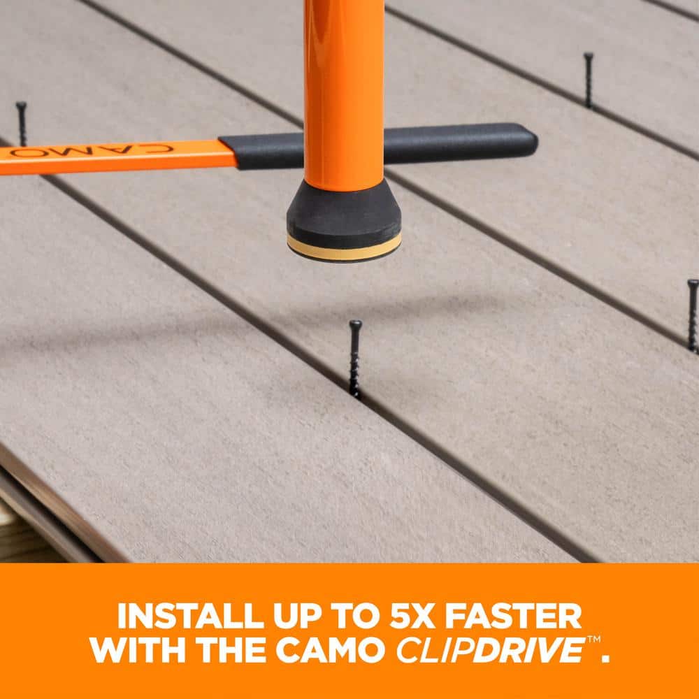 CAMO EdgeClip Hidden Deck Fastener (900-Count) 0344356 CAMO EdgeClip Hidden Deck Fastener (900-Count) 0344356