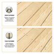 CAMO 2-3/8 in. Stainless Steel Exterior Decking Screw - Edge Hidden Deck Fasteners (1750-Count) 0345239S