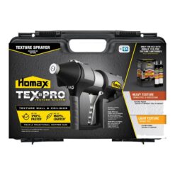 Homax TexPro Texture System Sprayer with Durable Carry Case TP01