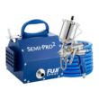 Fuji Spray Semi-PRO 2 M-Model HVLP Paint Sprayer Gun with 400cc Gravity Feed Cup and 1.3 mm Air Cap Set HVLP Paint Sprayer System 2203G