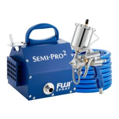 Fuji Spray Semi-PRO 2 M-Model HVLP Paint Sprayer Gun with 400cc Gravity Feed Cup and 1.3 mm Air Cap Set HVLP Paint Sprayer System 2203G