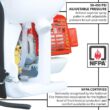 Tomahawk Power 5 Gal. Gas Power Backpack Sprayer with Fogging Attachment for Pesticide, Disinfectant and Fertilizer TPS25 + CG