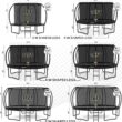 JUMPZYLLA Trampoline Outdoor 8FT 10FT 12FT 14FT 15FT 16FT with Enclosure and Ladder, ASTM Approved Recreational Trampoline for Kids and Adults, Anti-Rust Coated Frame