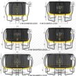 JUMPZYLLA Trampoline Outdoor 8FT 10FT 12FT 14FT 15FT 16FT with Enclosure and Ladder, ASTM Approved Recreational Trampoline for Kids and Adults, Anti-Rust Coated Frame