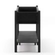 LUE BONA 48 in. x 18 in. x 30 in. Black Raised Planter Boxes, Elevated Plastic Garden Bed Stand for Backyard, Patio, Balcony DPTHD230022-7