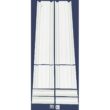 ALL METAL WORKS 24 inch by 72 inch Rectangle Brilliant White Metal Planter Box PTTM2X6X18-BRILLIANTWHITE
