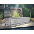 ALL METAL WORKS 24 inch by 72 inch Rectangle Galvalume Metal Planter Box PTTM2X6X18-GALVALUME