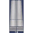 ALL METAL WORKS 24 inch by 72 inch Rectangle Galvalume Metal Planter Box PTTM2X6X18-GALVALUME